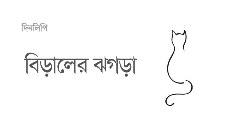 বিড়ালের ঝগড়া
